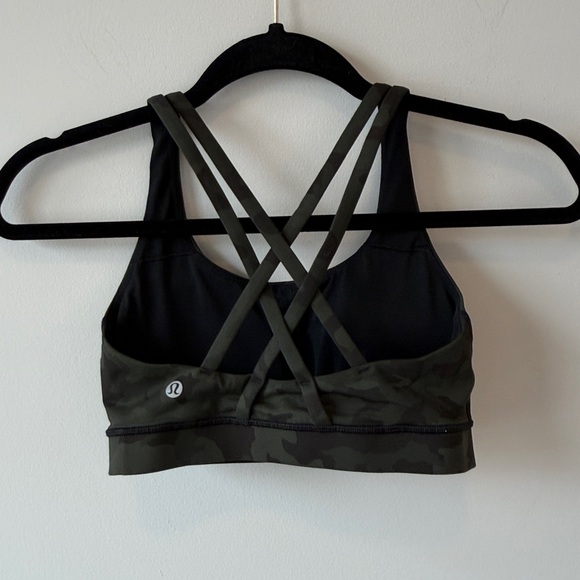 Lululemon Camo SET - Wunder Under 28” and Energy Bra in Green Incognito Camo - 4 - Picture 3 of 7
